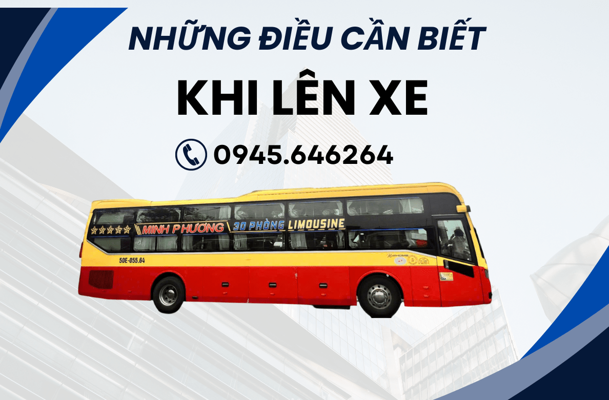 NHỮNG ĐIỀU CẦN BIẾT TRƯỚC KHI LÊN XE