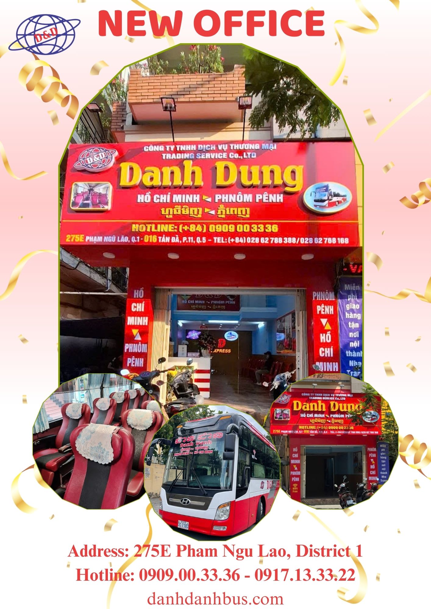 D&D Khai trương chi nhánh mới ở Quận 1 TPHCM ngày 27/04/2025