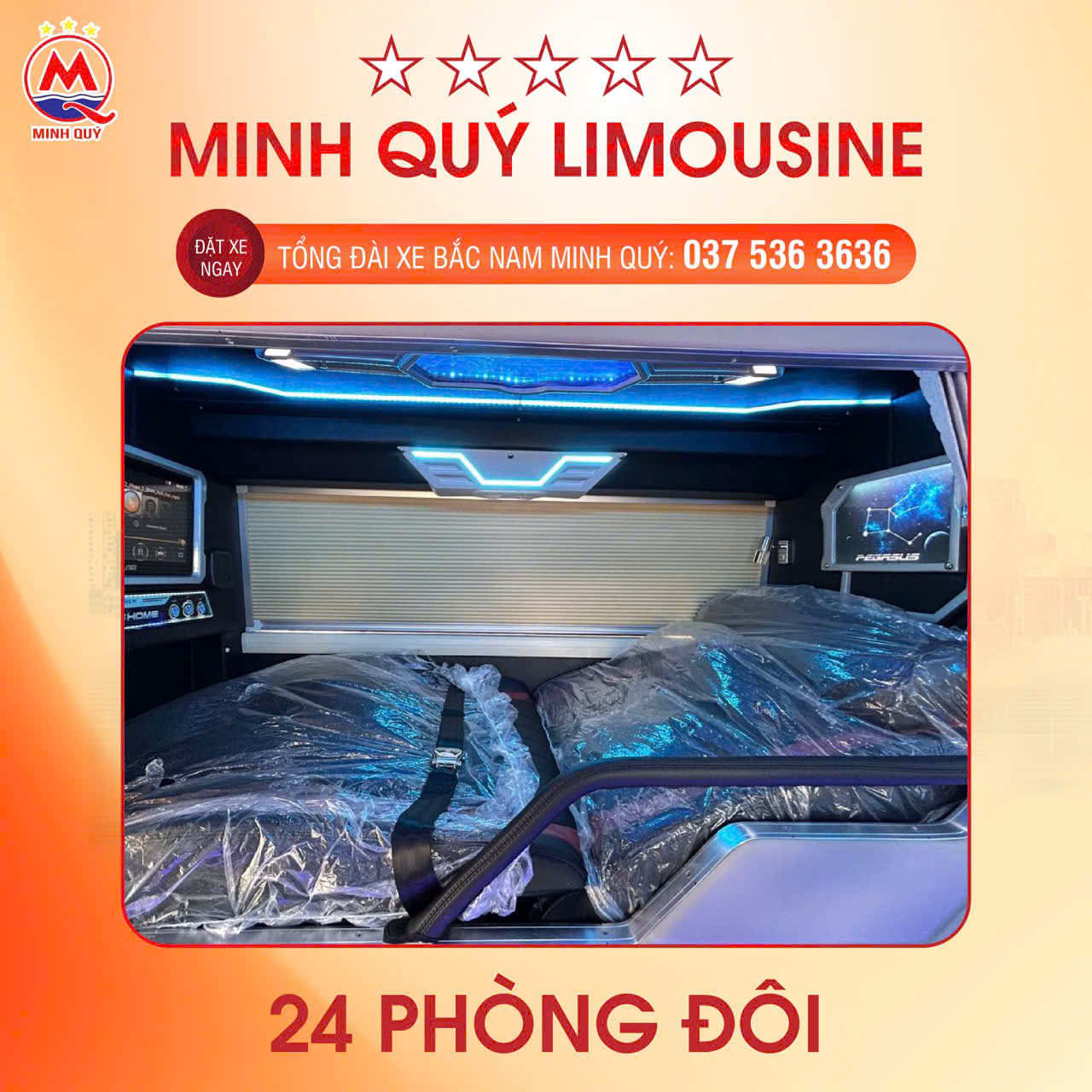 Lịch trình xe chạy các chuyến ngày thường của nhà xe Minh Quý