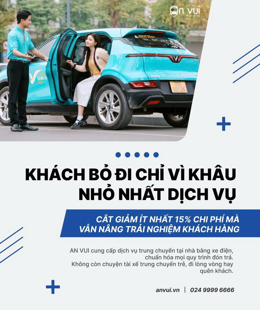 10 lợi ích lớn khi Nhà xe sử dụng dịch vụ trung chuyển do AN VUI cung cấp