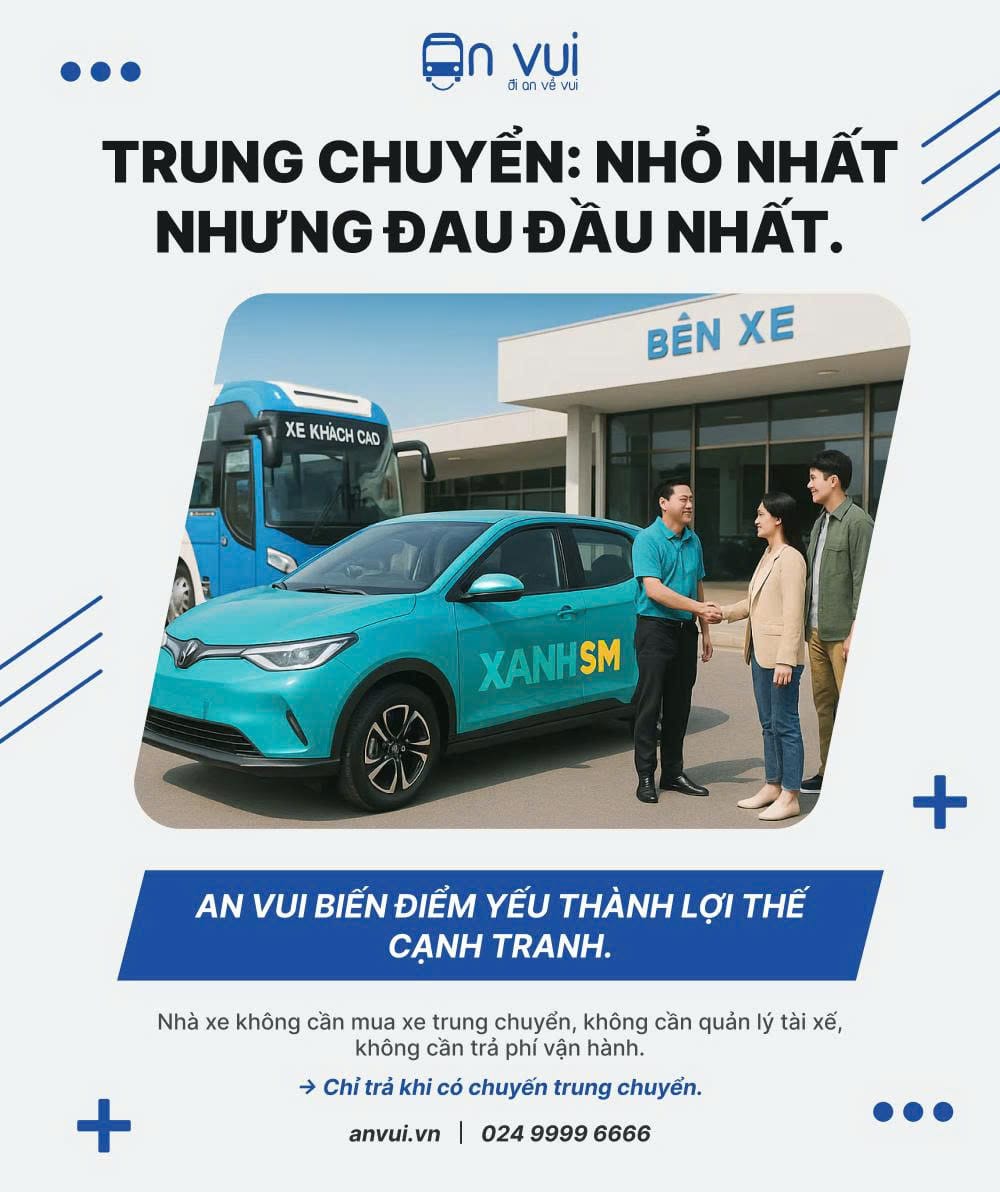 Vì sao mô hình trung chuyển hành khách truyền thống không còn phù hợp?